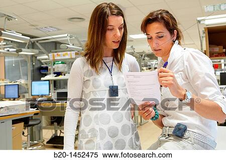 Stock Photography - Human activity tracking and monitoring system based on Bluetooth technology, electronics lab, Tecnalia Research & Innovation Center, Zamudio, Bizkaia, Euskadi, Spain. Fotosearch