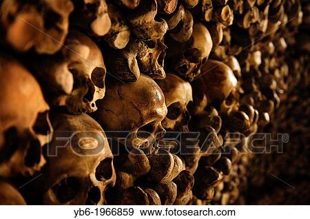 Human Skulls and bones in the wall of the Skull Chapel (Kaplica Czaszek) in Czermna, Poland. View Large Photo Image Stock Photo - Human Skulls and bones in the wall of the Skull Chapel (Kaplica Czaszek) in Czermna, Poland.. Fotosearch