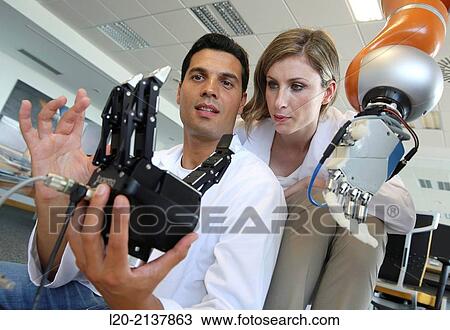 Humanoid robot for automotive assembly tasks in collaboration with people and and LWR robot, using haptic teleoperation with force feedback View Large Photo Image Stock Image - Humanoid robot for automotive assembly tasks in collaboration with people and and LWR robot, using haptic teleoperation with force feedback. Fotosearch