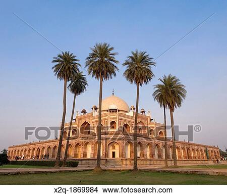 Humayun's Tomb Delhi India View Large Photo Image Picture - Humayun's Tomb Delhi India. Fotosearch