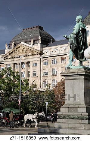 Hungary, Budapest, Roosevelt Square. View Large Photo Image Stock Photo - Hungary, Budapest, Roosevelt Square.. Fotosearch