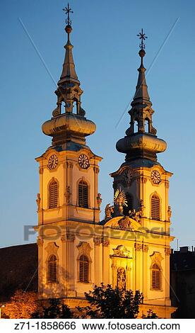 Hungary, Budapest, St Anne's Church, View Large Photo Image Stock Photograph - Hungary, Budapest, St Anne's Church,. Fotosearch
