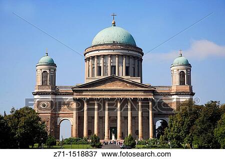 Hungary, Esztergom, Basilica View Large Photo Image Stock Photo - Hungary, Esztergom, Basilica. Fotosearch