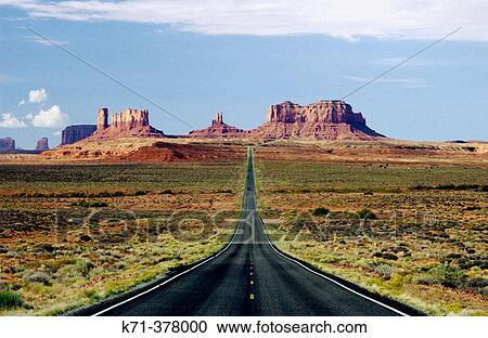 Hwy 163 and the sandstone buttes of Monument Valley Utah, USA View Large Photo Image Stock Image - Hwy 163 and the sandstone buttes of Monument Valley Utah, USA. Fotosearch