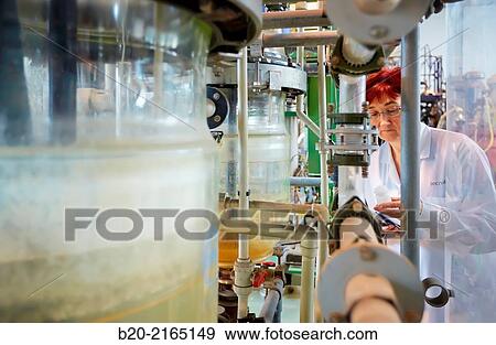 Stock Photo - Hydrometallurgical plant. Laboratory. Energy and Environment Division. Tecnalia Research and Innovation. Donostia. San Sebastian. Gipuzkoa. Basque Country. Spain.. Fotosearch