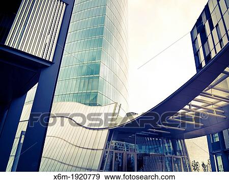 Stock Photo - Iberdrola Tower architect: Cesar Pelli Bilbao, Biscay Basque Country, Spain. Fotosearch