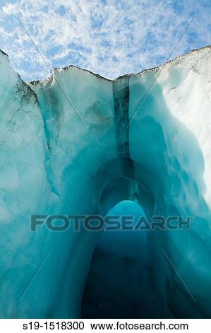 Ice Cave Entrance View Large Photo Image Stock Image - Ice Cave Entrance. Fotosearch