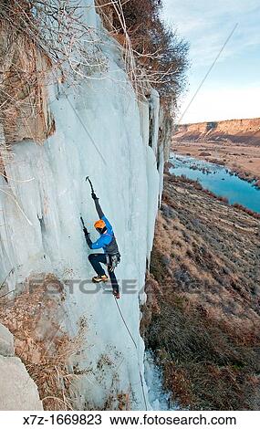 Ice climbing a route called Bonita which is rated WI-4 and located at The Mother Lode area in the Snake River Canyon near the city of Twin Falls in southern Idaho View Large Photo Image Stock Image - Ice climbing a route called Bonita which is rated WI-4 and located at The Mother Lode area in the Snake River Canyon near the city of Twin Falls in southern Idaho. Fotosearch