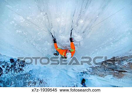 Ice climbing a route called Chrome Moly which is rated WI-4 and located at the Mother Lode Area in the Snake River Canyon near the city of Twin Falls in southern Idaho View Large Photo Image Stock Photography - Ice climbing a route called Chrome Moly which is rated WI-4 and located at the Mother Lode Area in the Snake River Canyon near the city of Twin Falls in southern Idaho. Fotosearch
