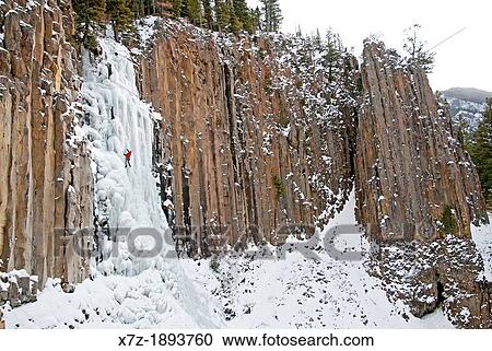 Ice climbing Palisade Falls which is rated WI-4 and located in Hyalite Canyon in the Gallatin Mountains near the city of Bozeman in southern Montana View Large Photo Image Stock Image - Ice climbing Palisade Falls which is rated WI-4 and located in Hyalite Canyon in the Gallatin Mountains near the city of Bozeman in southern Montana. Fotosearch