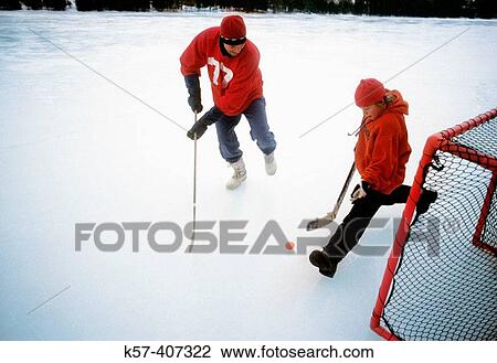 Ice hockey View Large Photo Image Stock Image - Ice hockey. Fotosearch