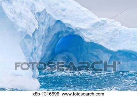 Iceberg detail in and around the Antarctic Peninsula during the summer months, Southern Ocean MORE INFO An increasing number of icebergs is being created as climate change is causing the breakup of major ice shelves and glaciers View Large Photo Image Stock Photograph - Iceberg detail in and around the Antarctic Peninsula during the summer months, Southern Ocean MORE INFO An increasing number of icebergs is being created as climate change is causing the breakup of major ice shelves and glaciers. Fotosearch