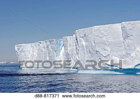 Stock Image - Iceberg in Antarctic Sound, Antarctica. Fotosearch