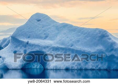 Iceberg on the Jokulsarlon Glacial Lagoon, Breidamerkurjokull, Vatnajokull Ice Cap, Iceland. View Large Photo Image Stock Image - Iceberg on the Jokulsarlon Glacial Lagoon, Breidamerkurjokull, Vatnajokull Ice Cap, Iceland.. Fotosearch