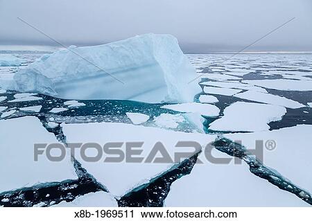 Icebergs in Crystal Sound, below the Antarctic Circle, Antarctica, Southern Ocean. View Large Photo Image Stock Image - Icebergs in Crystal Sound, below the Antarctic Circle, Antarctica, Southern Ocean.. Fotosearch