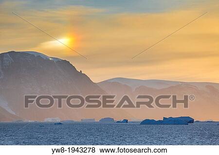 Stock Photo - Icebergs, Scoresbysund, Greenland.. Fotosearch