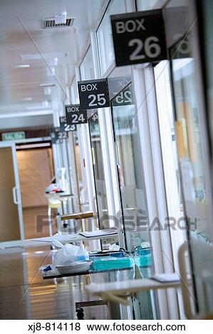 Stock Photo - ICM boxes. Hospital Universitario de Gran Canaria Doctor Negrin, Las Palmas de Gran Canaria. Canary Islands, Spain. Fotosearch