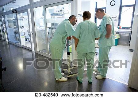 Stock Image - ICM, ICU (Intensive Care Unit). Hospital Universitario Gran Canaria Doctor Negrin, Las Palmas de Gran Canaria. Canary Islands, Spain. Fotosearch