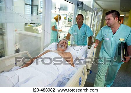Stock Image - ICM, ICU (Intensive Care Unit). Hospital Universitario Gran Canaria Doctor Negrin, Las Palmas de Gran Canaria. Canary Islands, Spain. Fotosearch