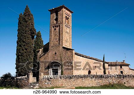 Iglesia de Sant Jaume de Viladrover RomBnica Siglo XI Espaa, Catalunya, provincia de Barcelona, Osona, El Brull View Large Photo Image Stock Image - Iglesia de Sant Jaume de Viladrover RomBnica Siglo XI Espaa, Catalunya, provincia de Barcelona, Osona, El Brull. Fotosearch