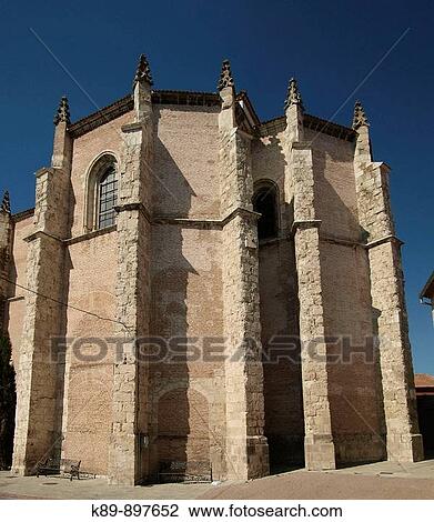 Iglesia de Sta. Mar? a La Mayor. Coca. Provincia Segovia. Castilla. Espaa. View Large Photo Image Stock Image - Iglesia de Sta. Mar? a La Mayor. Coca. Provincia Segovia. Castilla. Espaa.. Fotosearch