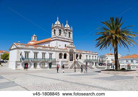 Igreja de Nossa Senhora da Nazare, Church of Nossa Senhora da Nazare, Largo Nossa Senhora da Nazare, Sitio, old village, Nazare, Oeste, Leiria District, Portugal. View Large Photo Image Stock Photography - Igreja de Nossa Senhora da Nazare, Church of Nossa Senhora da Nazare, Largo Nossa Senhora da Nazare, Sitio, old village, Nazare, Oeste, Leiria District, Portugal.. Fotosearch