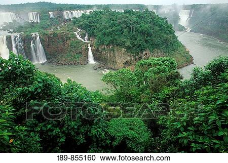 Iguacu Falls View Large Photo Image Stock Image - Iguacu Falls. Fotosearch