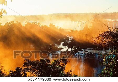 Iguazu Falls. Argentina. Brazil. Paraguay. South America View Large Photo Image Stock Image - Iguazu Falls. Argentina. Brazil. Paraguay. South America. Fotosearch