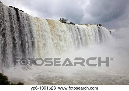 Iguazu Falls, Iguazu National Park, Brazil View Large Photo Image Stock Image - Iguazu Falls, Iguazu National Park, Brazil. Fotosearch