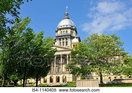 Illinois State Capitol Building Springfield Illinois View Large Photo Image Stock Photography - Illinois State Capitol Building Springfield Illinois. Fotosearch