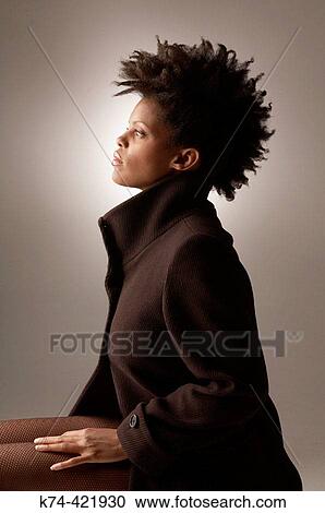 Stock Image - image of African American Woman. Fotosearch