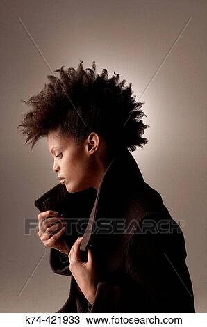 image of African American Woman View Large Photo Image Stock Image - image of African American Woman. Fotosearch