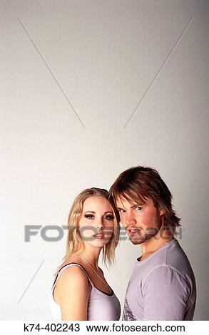 Stock Image - image of young couple. Fotosearch