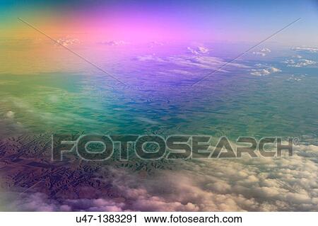 image taken from plane above midwest farming land. View Large Photo Image Stock Image - image taken from plane above midwest farming land.. Fotosearch