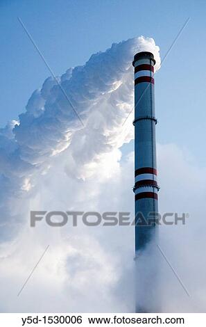 immense smoke from the chimney, Germany View Large Photo Image Stock Photograph - immense smoke from the chimney, Germany. Fotosearch