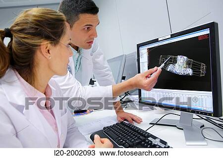 IMRT, Intensity Modulated Radiation Therapy, Oropharynx Cancer 3D Radiotherapy Treatment Planning View Large Photo Image Stock Image - IMRT, Intensity Modulated Radiation Therapy, Oropharynx Cancer 3D Radiotherapy Treatment Planning. Fotosearch