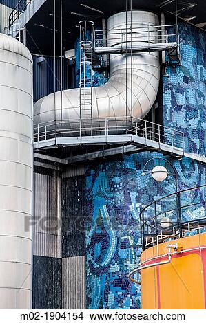 Incinerator of Vienna, designed by Friedensreich Hundertwasser, Vienna, Austria View Large Photo Image Picture - Incinerator of Vienna, designed by Friedensreich Hundertwasser, Vienna, Austria. Fotosearch