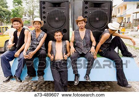 Stock Photo - Independence day festival along main street in the town.. Fotosearch