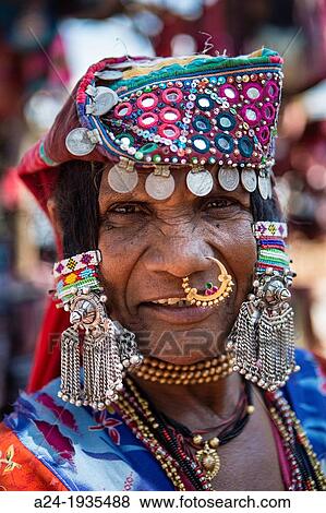India, Goa State, Anjuna Flee Market, Local woman View Large Photo Image Stock Photo - India, Goa State, Anjuna Flee Market, Local woman. Fotosearch