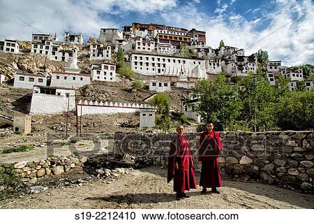 India, Himalayas, Alchi Monastery View Large Photo Image Stock Image - India, Himalayas, Alchi Monastery. Fotosearch