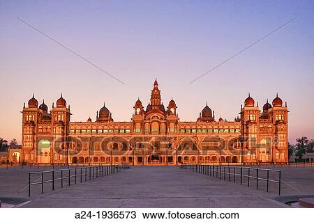 India, Karnataka State, Mysore City, Mysore Palace View Large Photo Image Stock Image - India, Karnataka State, Mysore City, Mysore Palace. Fotosearch