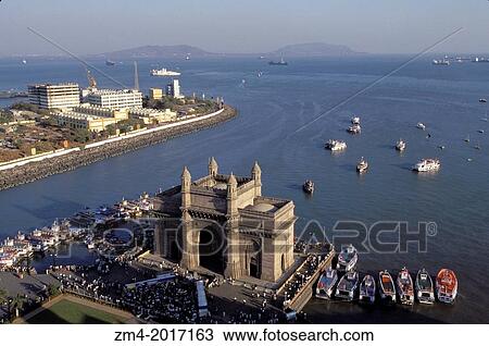 INDIA, MUMBAI (BOMBAY), GATEWAY TO INDIA. View Large Photo Image Stock Image - INDIA, MUMBAI (BOMBAY), GATEWAY TO INDIA.. Fotosearch