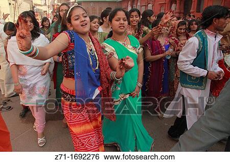 India, Rajasthan, Bikaner, procession, people, women, View Large Photo Image Stock Photograph - India, Rajasthan, Bikaner, procession, people, women,. Fotosearch