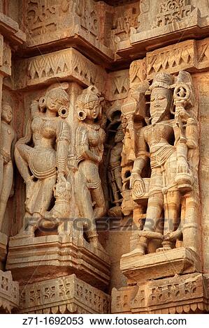 India, Rajasthan, Chittorgarh, Jain temple, statues, stone carving, View Large Photo Image Stock Image - India, Rajasthan, Chittorgarh, Jain temple, statues, stone carving,. Fotosearch
