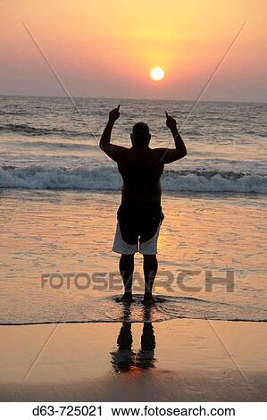 INDIA Sunset Beach at Arambol, Goa View Large Photo Image Stock Image - INDIA Sunset Beach at Arambol, Goa. Fotosearch