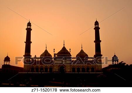 India, Uttar Pradesh, Lucknow, Bara Imambara, mosque View Large Photo Image Stock Photo - India, Uttar Pradesh, Lucknow, Bara Imambara, mosque. Fotosearch