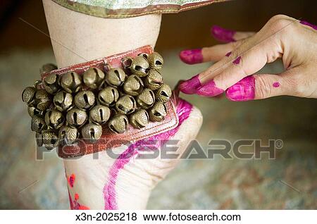 Indian Dance-Painted Foot and Hand. Suburban Washington DC USA View Large Photo Image Stock Photo - Indian Dance-Painted Foot and Hand. Suburban Washington DC USA. Fotosearch