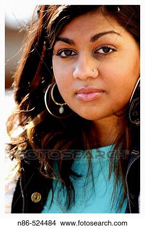 Picture - Indian girl. Fotosearch