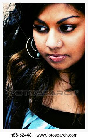 Stock Image - Indian girl. Fotosearch
