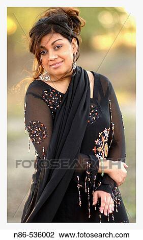 Stock Image - Indian girl. Fotosearch
